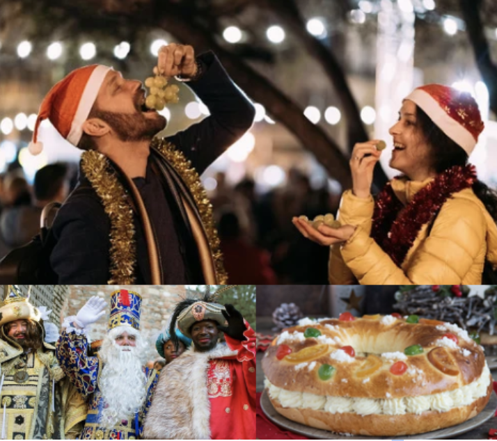 Año nuevo and the Día de los Reyes Magos in Spain